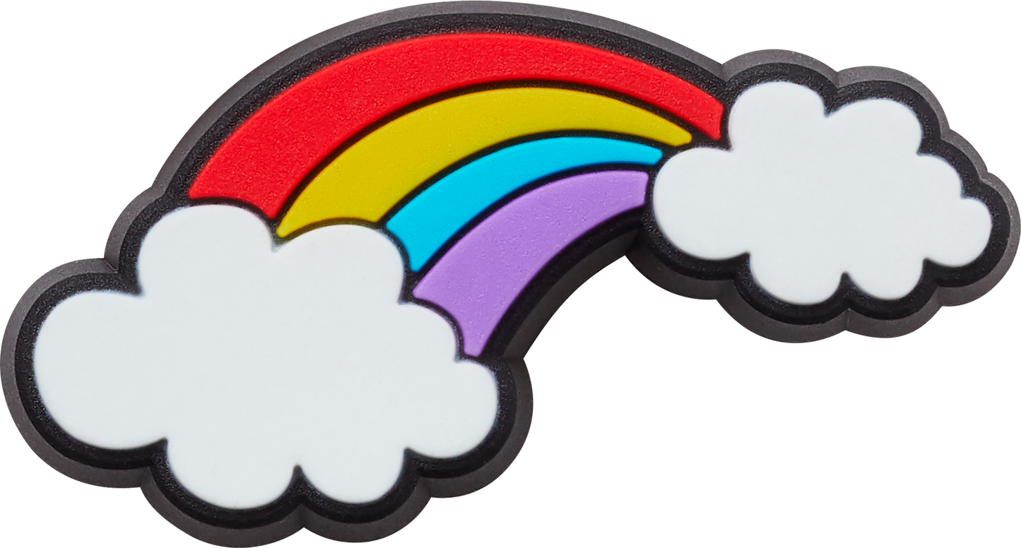 Jibbitz Rainbow With Clouds