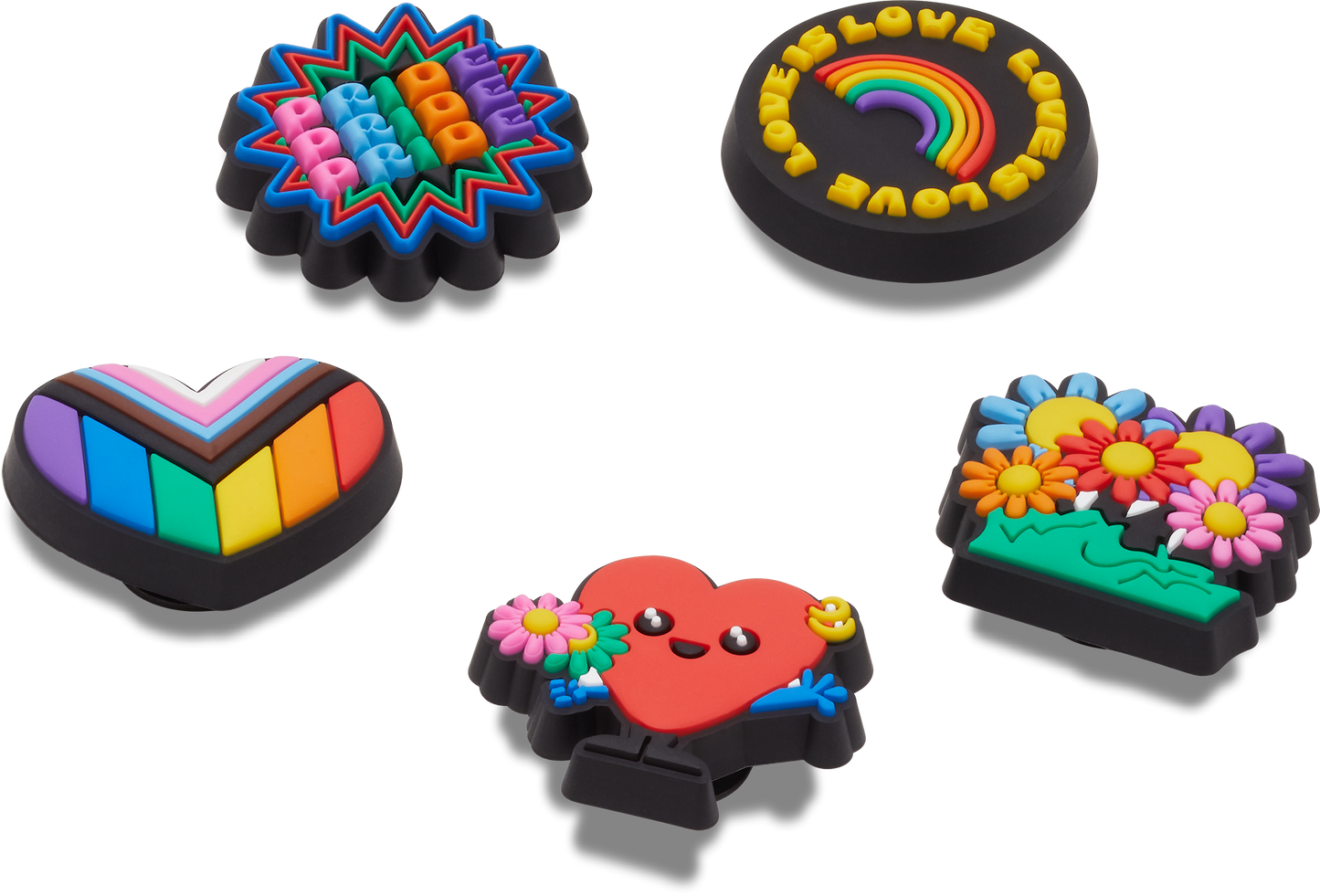 Jibbitz Love Is Love 5 Pack