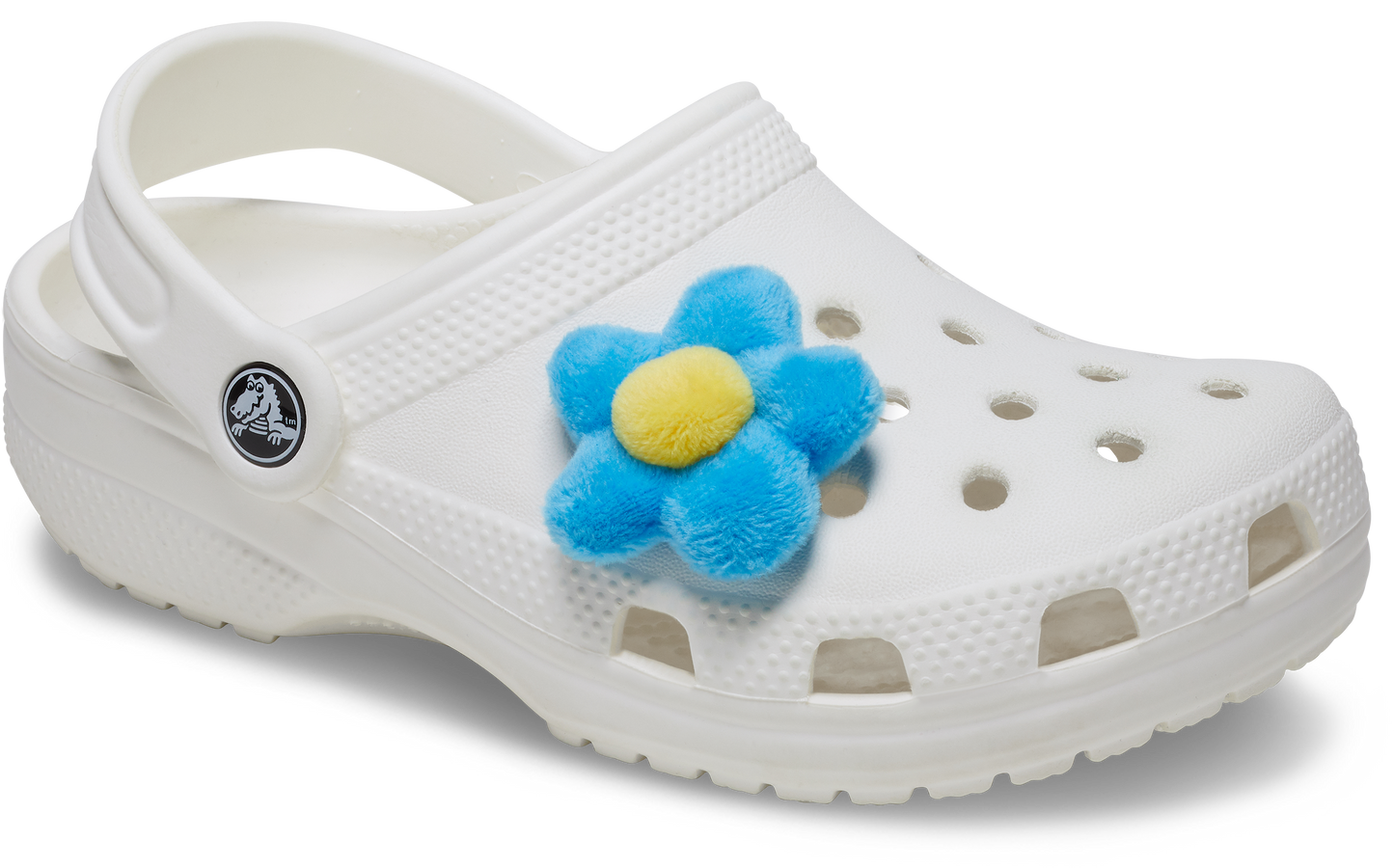 Jibbitz Plush Blue Flower