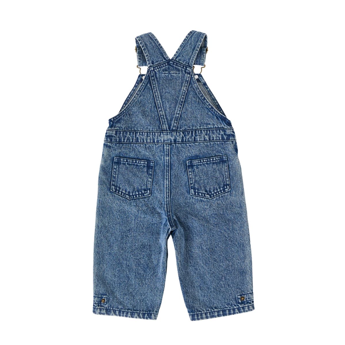 Goldie + Ace Blake Vintage Washed Denim Overalls