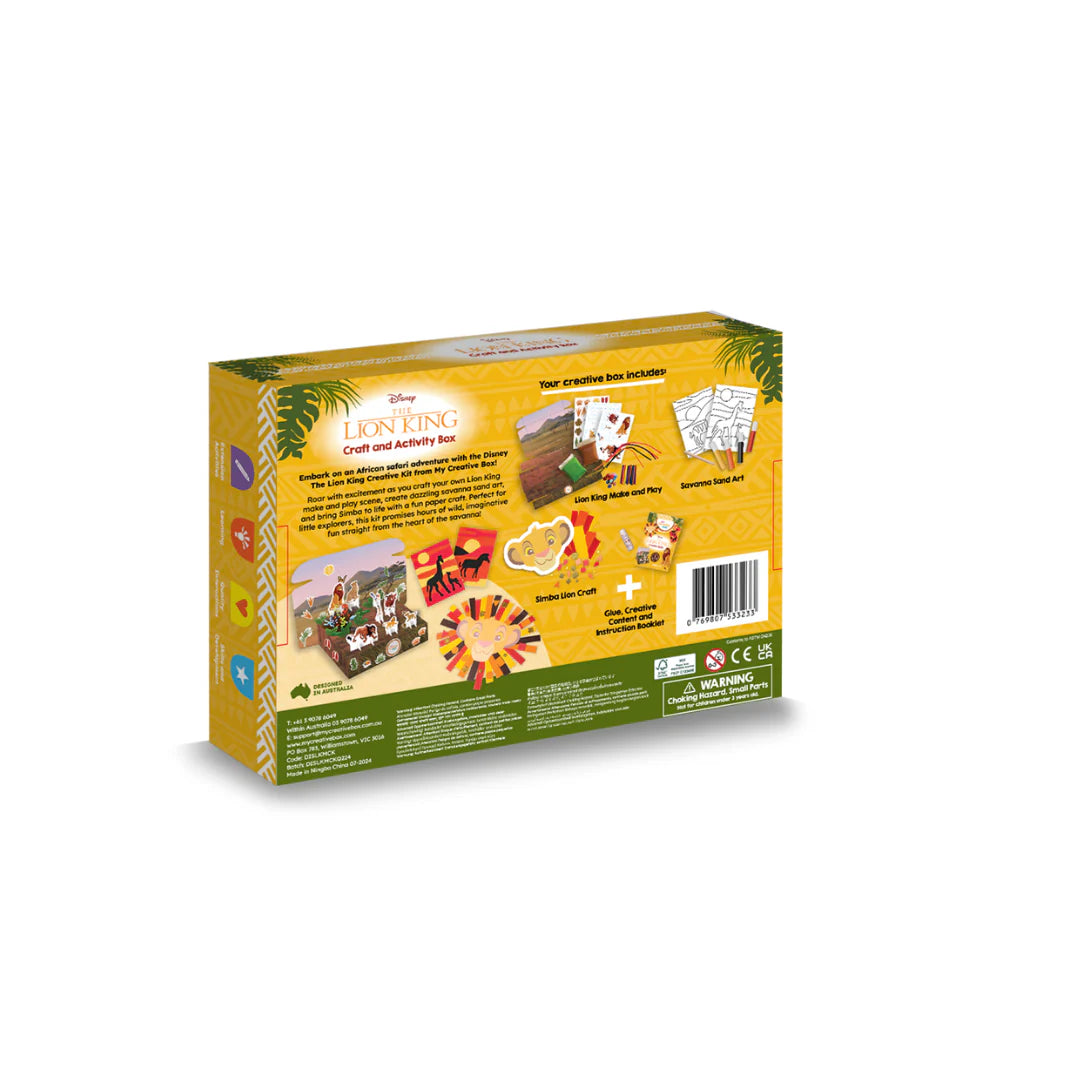 My Creative Box Disney The Lion King Craft and Activity Box