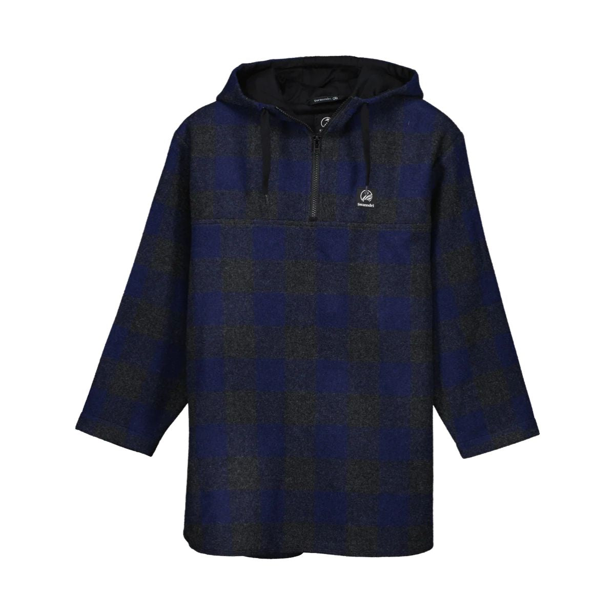 Swanndri Kid's Brixton Bush Shirt Shadow/Navy Check