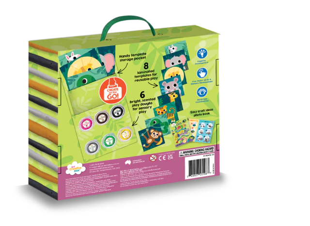 My Creative Box Jungle Dough Sensory Craft Box