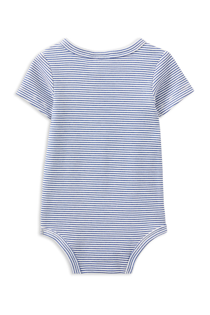 Milky Blue Rib Buddysuit