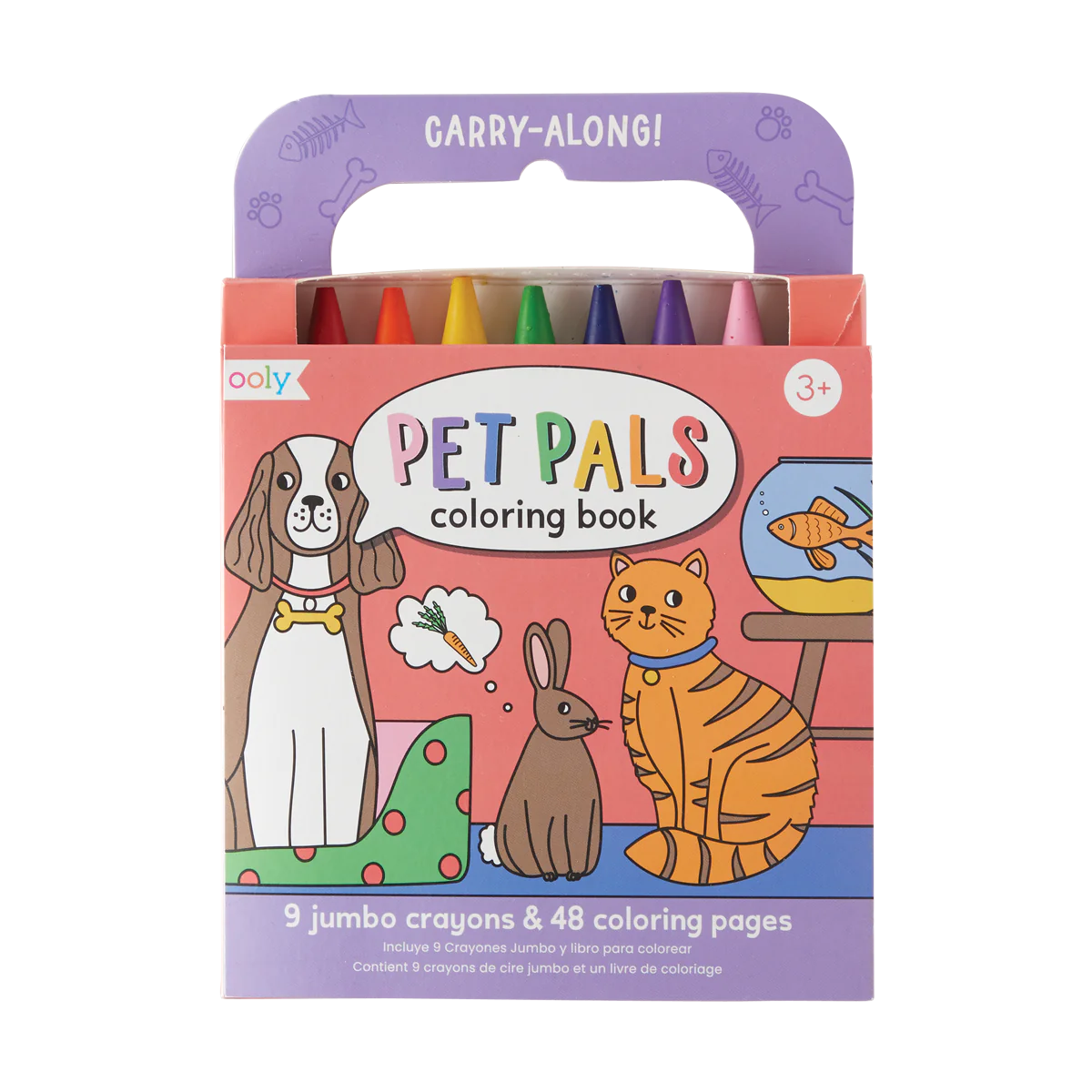 Carry Along Colouring Book & Crayon Set | Pet Pals