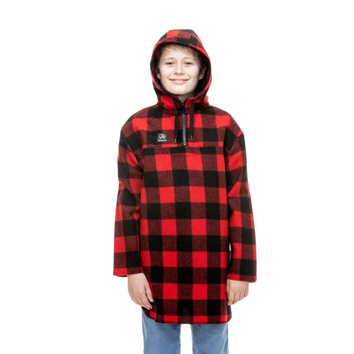 Swanndri Kid's Brixton Bush Shirt Red/Black Check