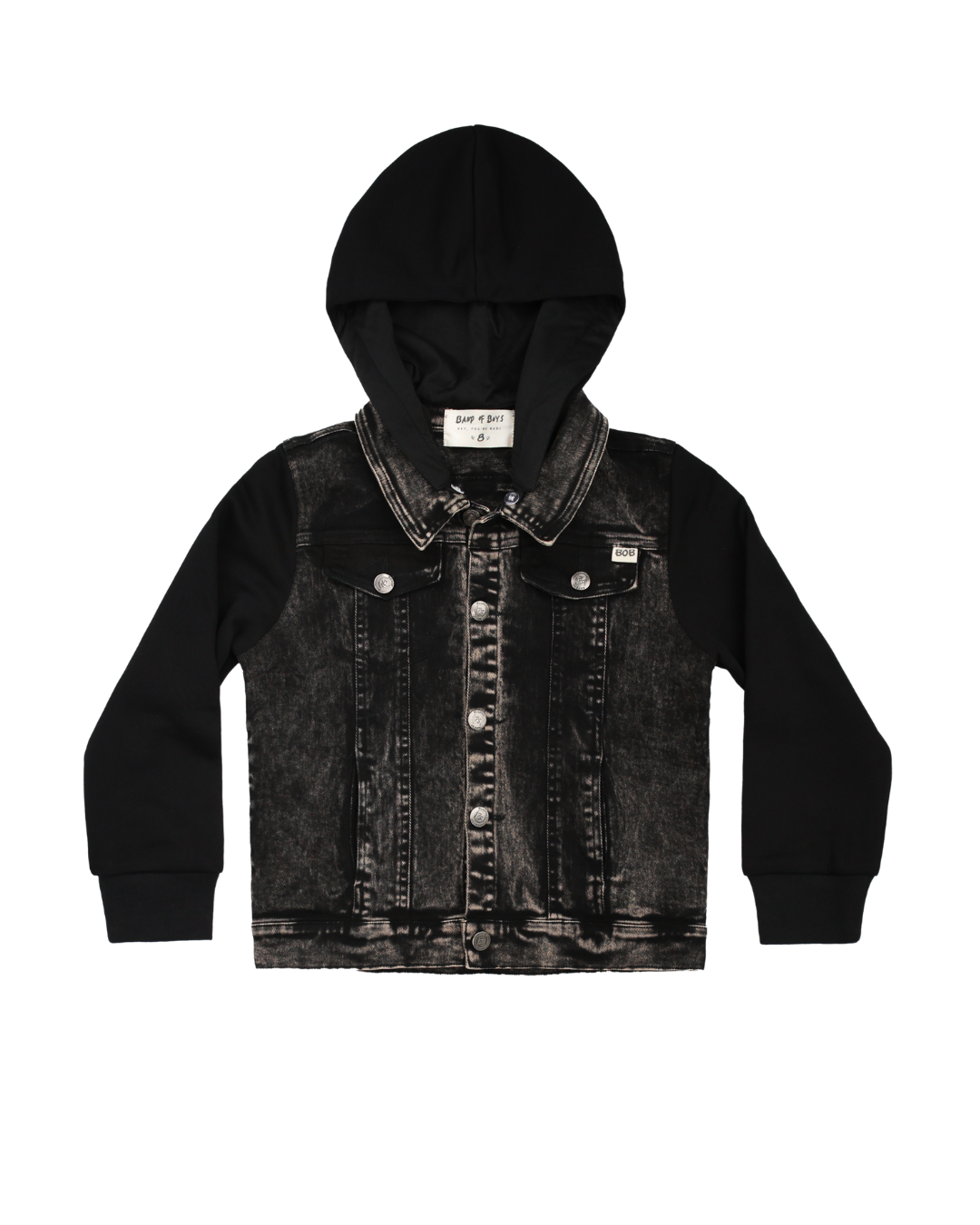 Band of Boys Black Wash Denim Jacket