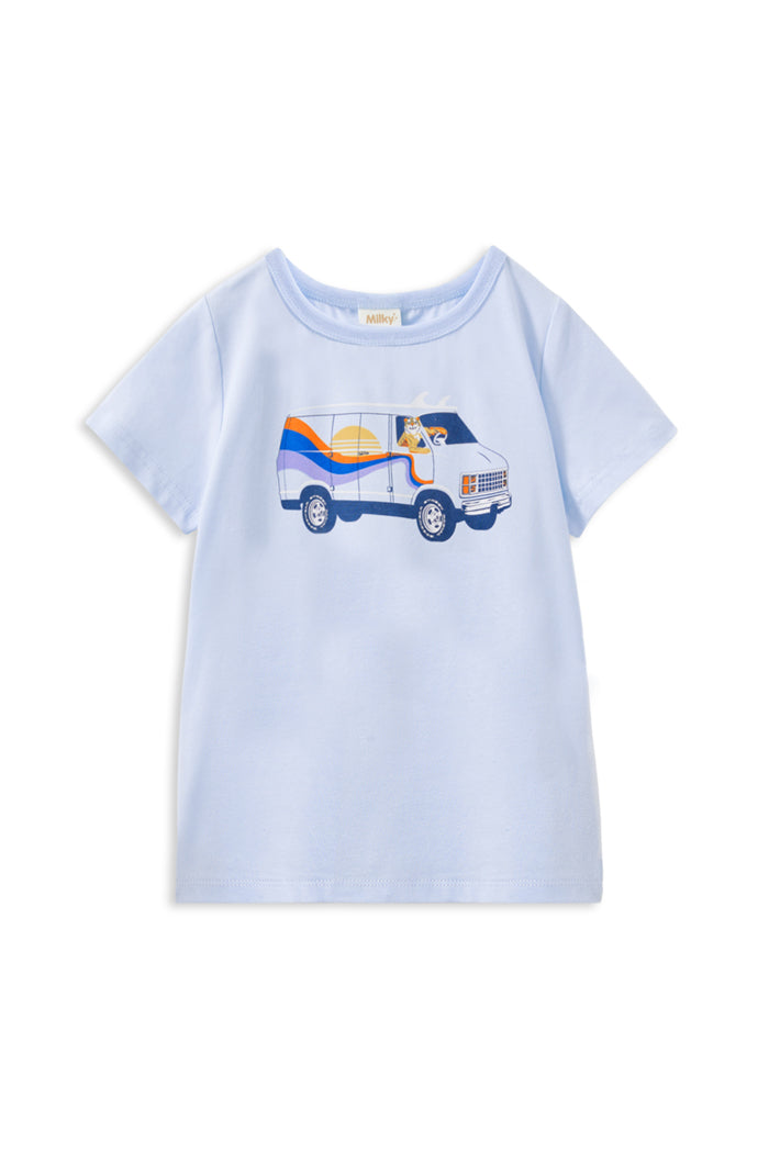 Milky Retro Tiger Tee