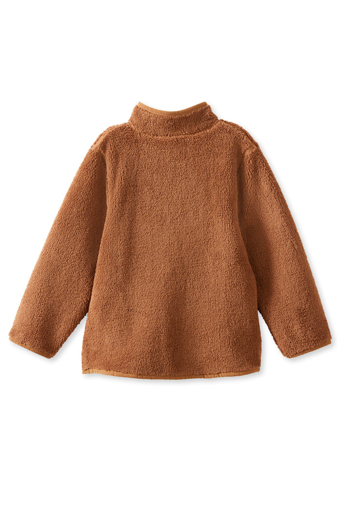 Milky Sherpa Jacket Teddy Tan