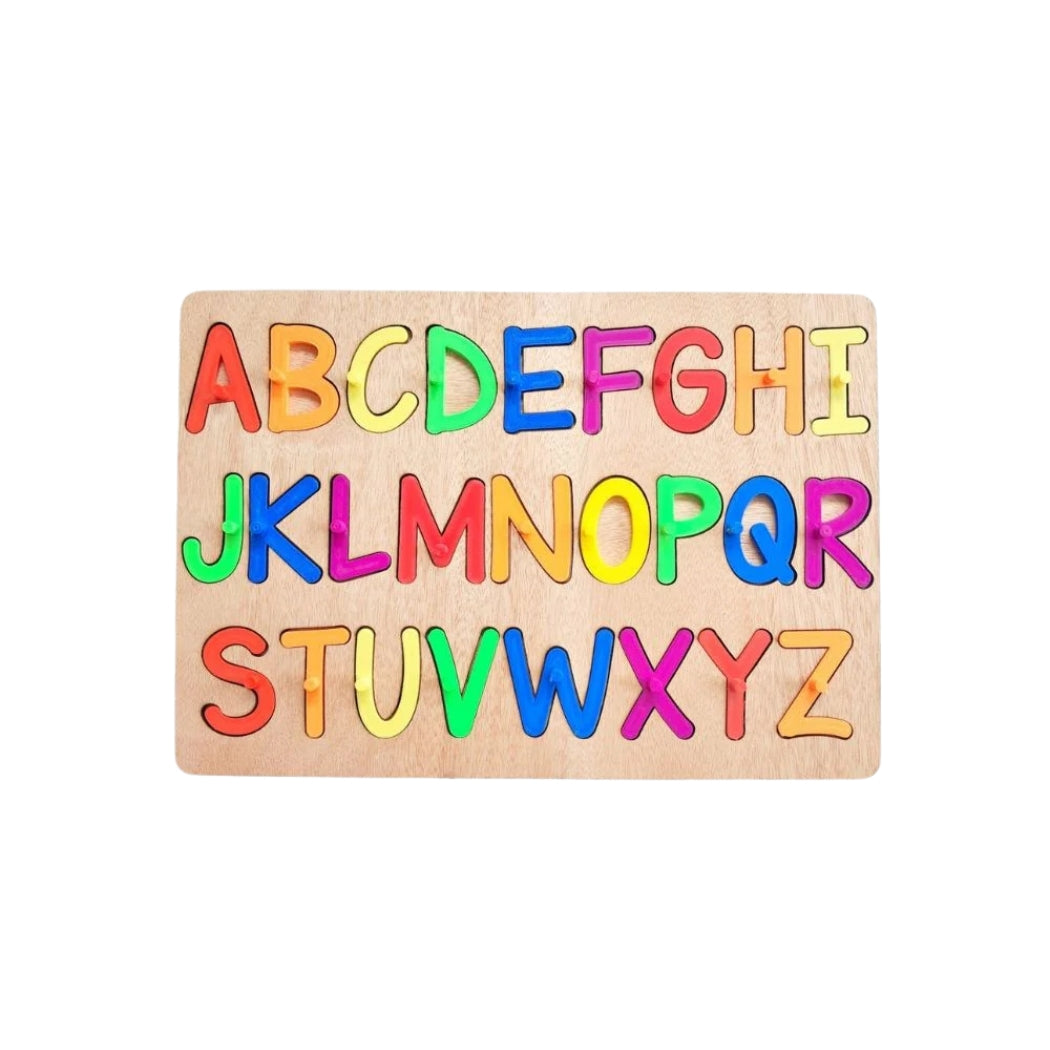 Lulo Puzzle | Uppercase Alphabet |Brights