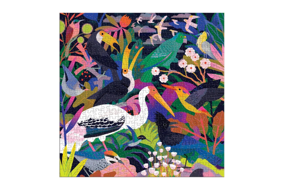 Glow in the Dark Birds Puzzle 500 pce