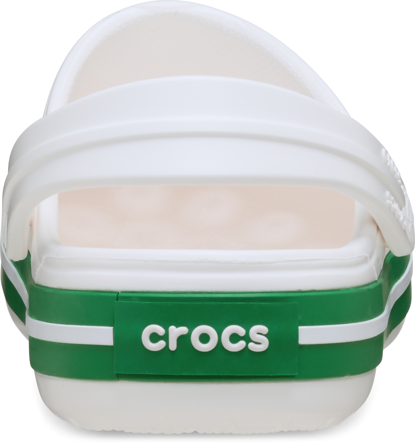 Crocs Crocband Clog Toddler White | Green Ivy