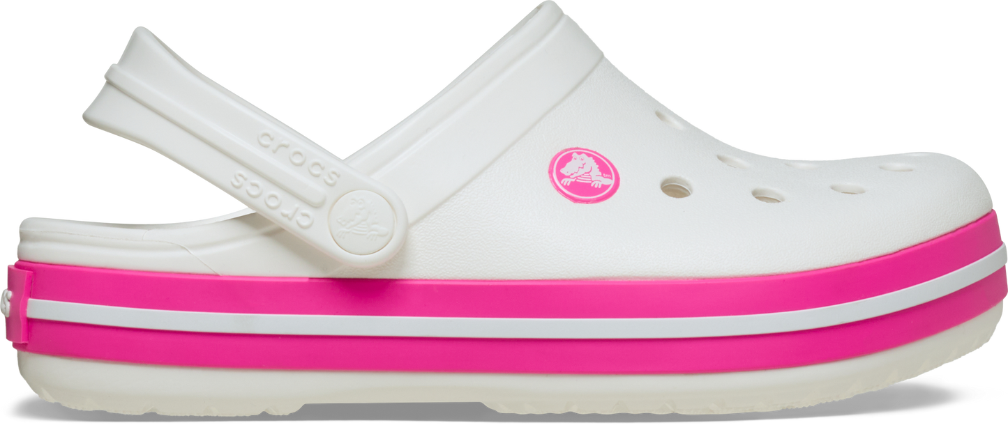 Crocs Crocband Clog Kids/Youth White | Pink Crush