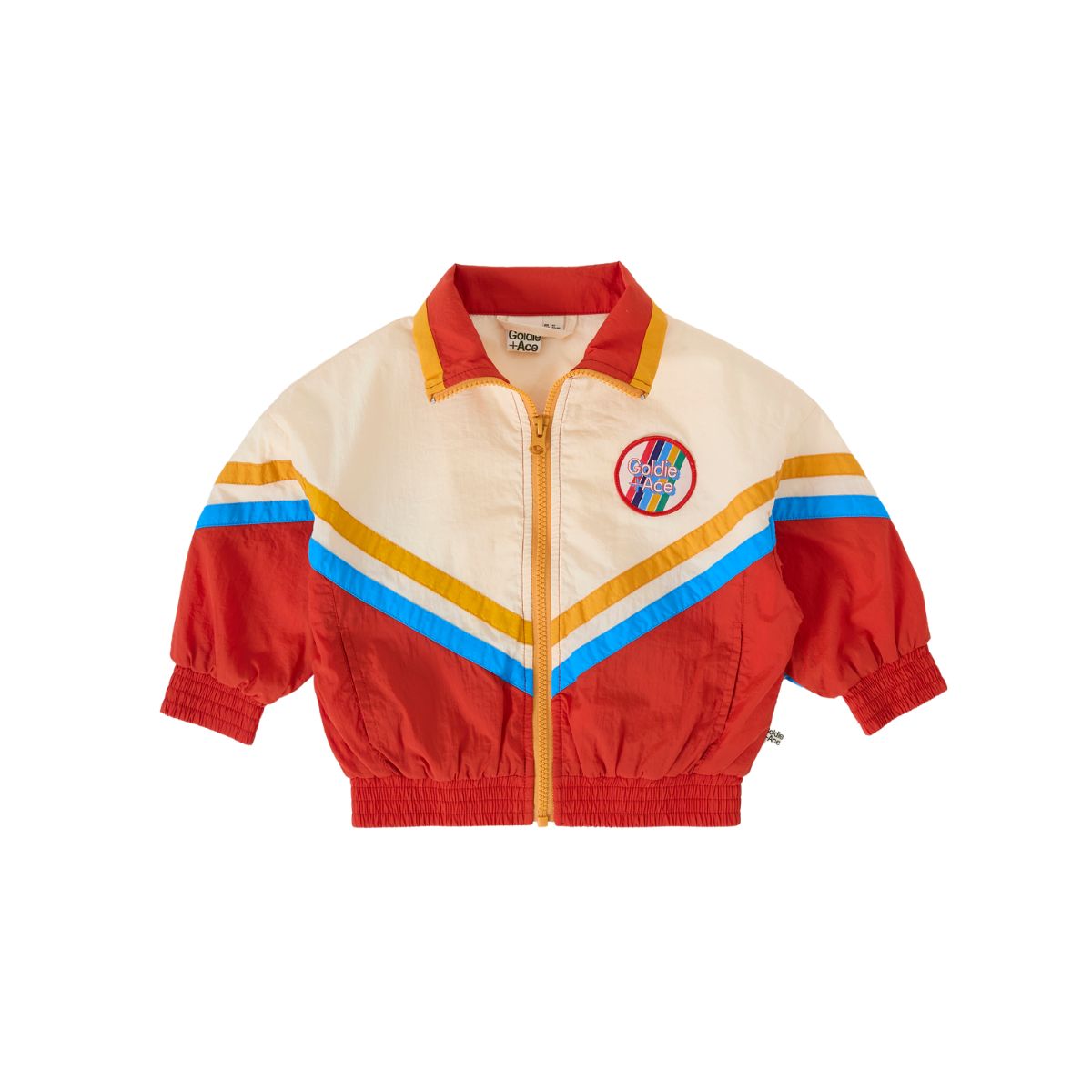 Goldie + Ace Retro Lightweight Spray Jacket Red