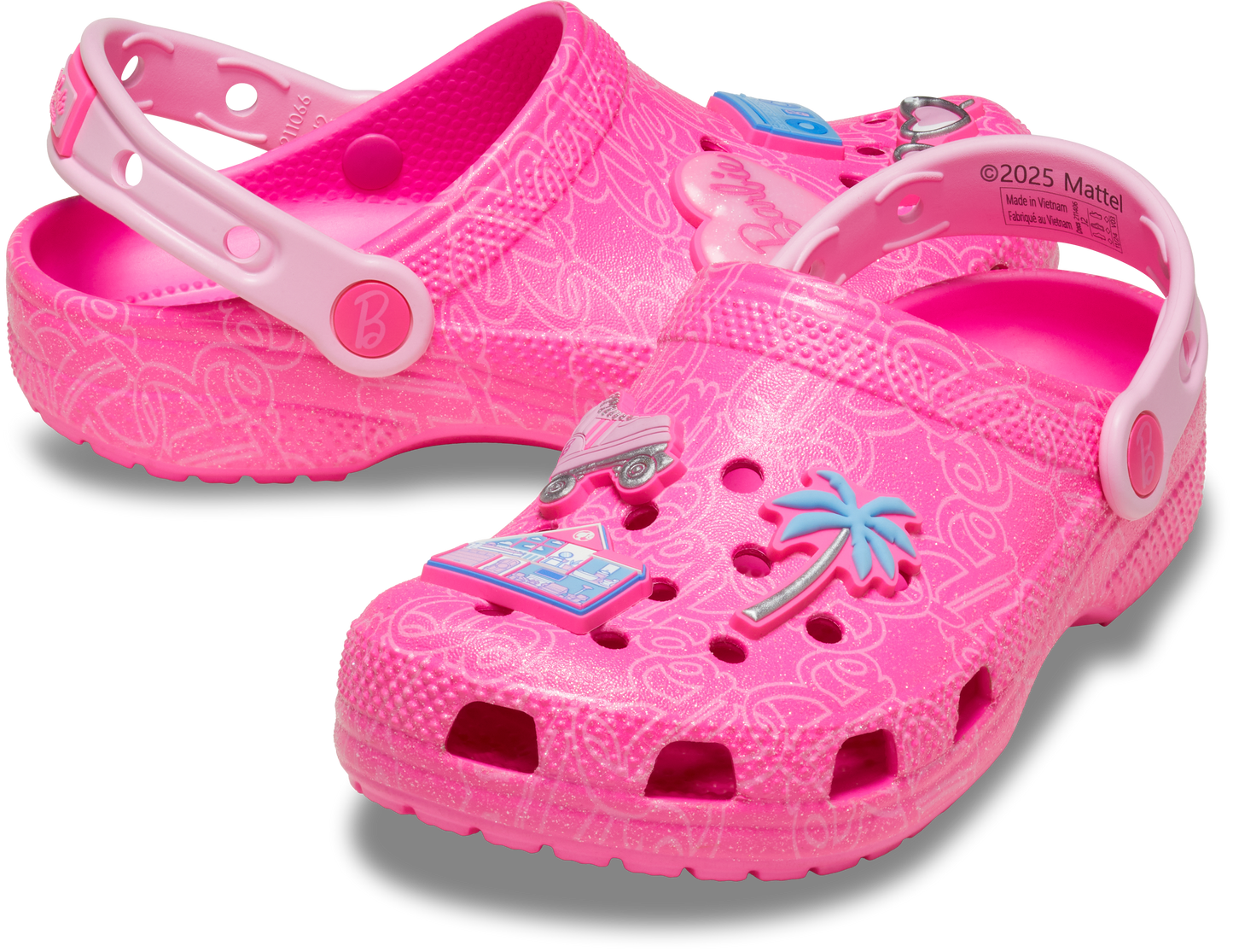 Crocs Classic Clog Kids Mattel Pink Barbie