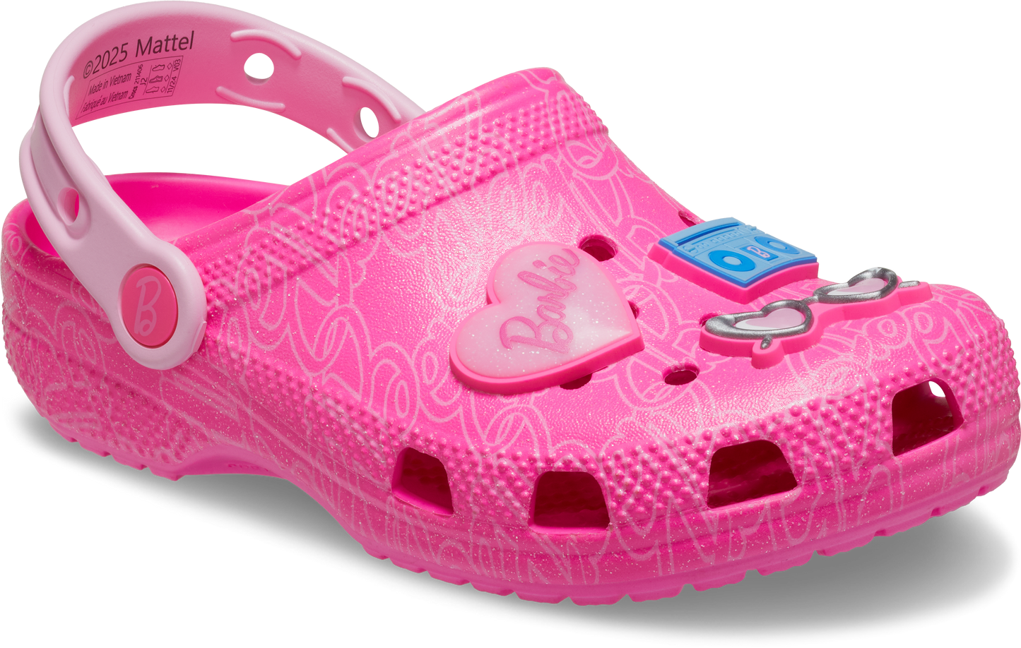 Crocs Classic Clog Kids Mattel Pink Barbie