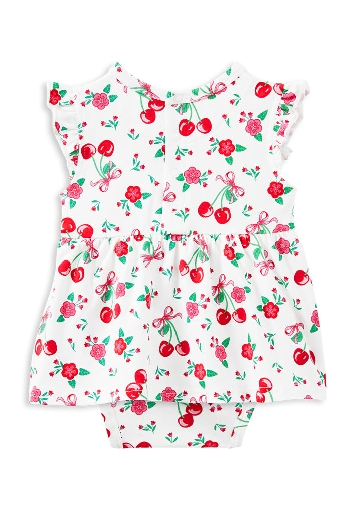 Milky Sweet Cherry Baby Dress
