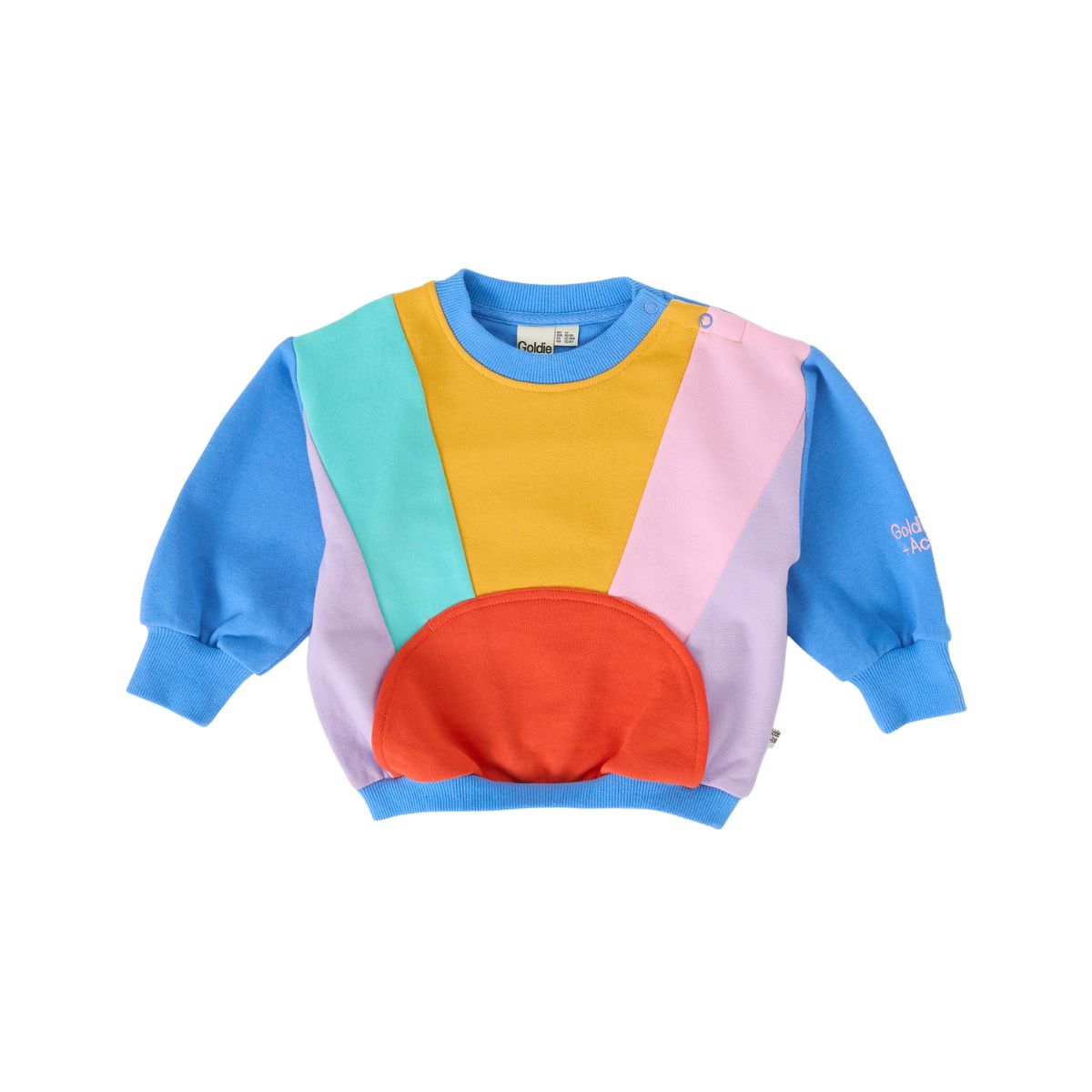 Goldie + Ace Catching Some Rays Terry Sweater Bright