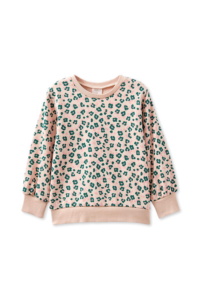 Milky Leopard Fleece Sweat