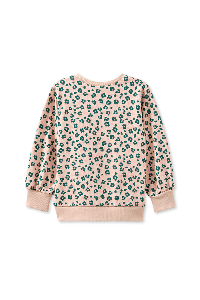Milky Leopard Fleece Sweat