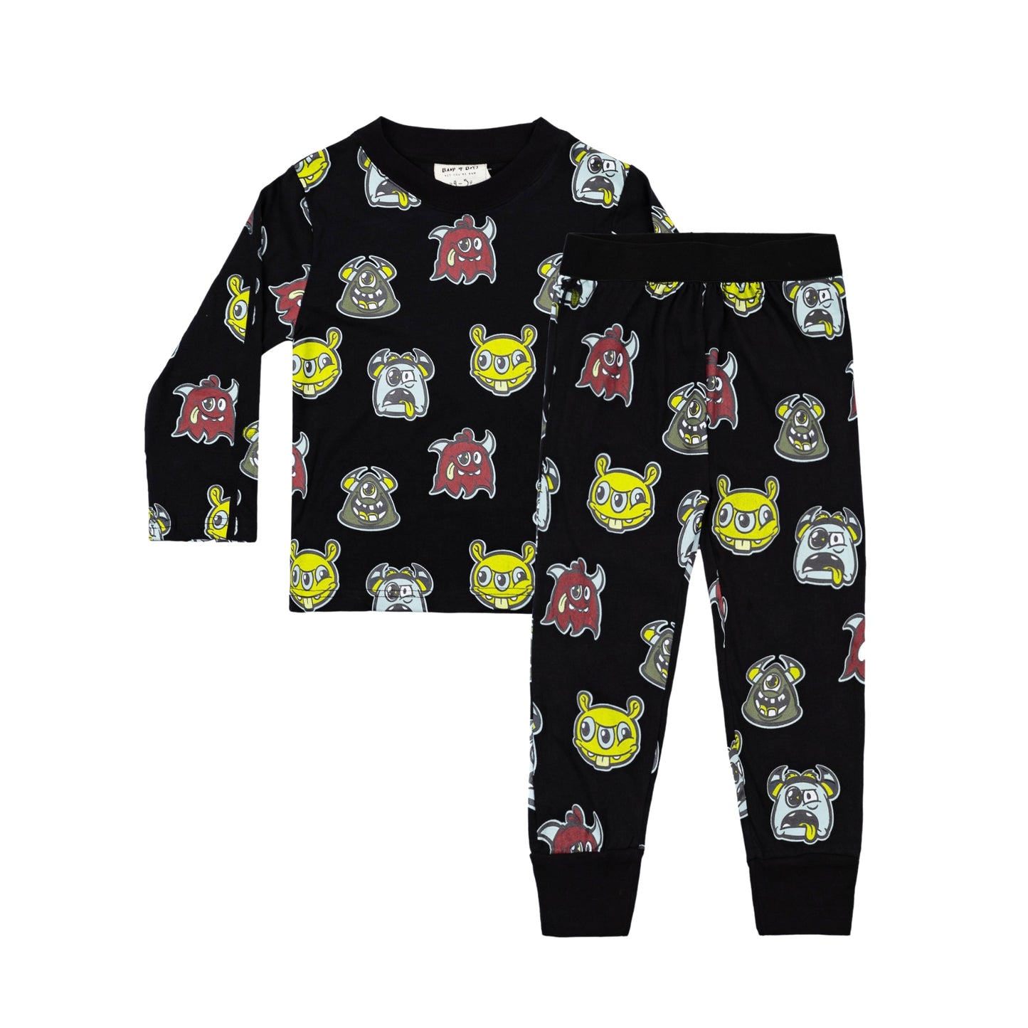 Band of Boys Black Monster Pyjamas