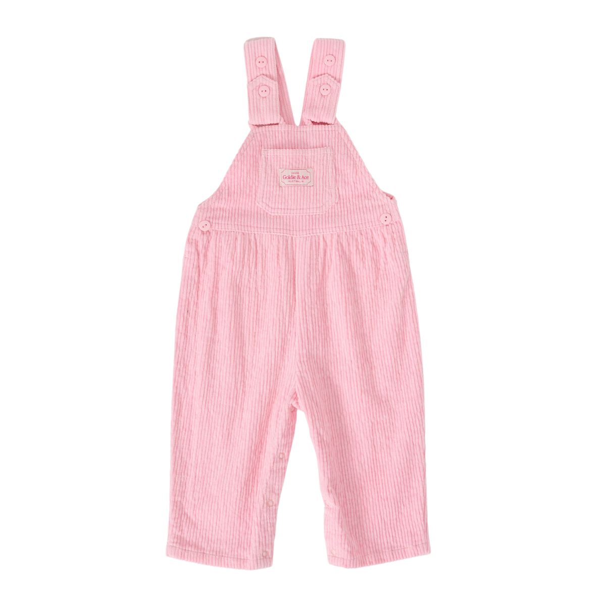Goldie + Ace Sammy Corduroy Overalls Sweetpea