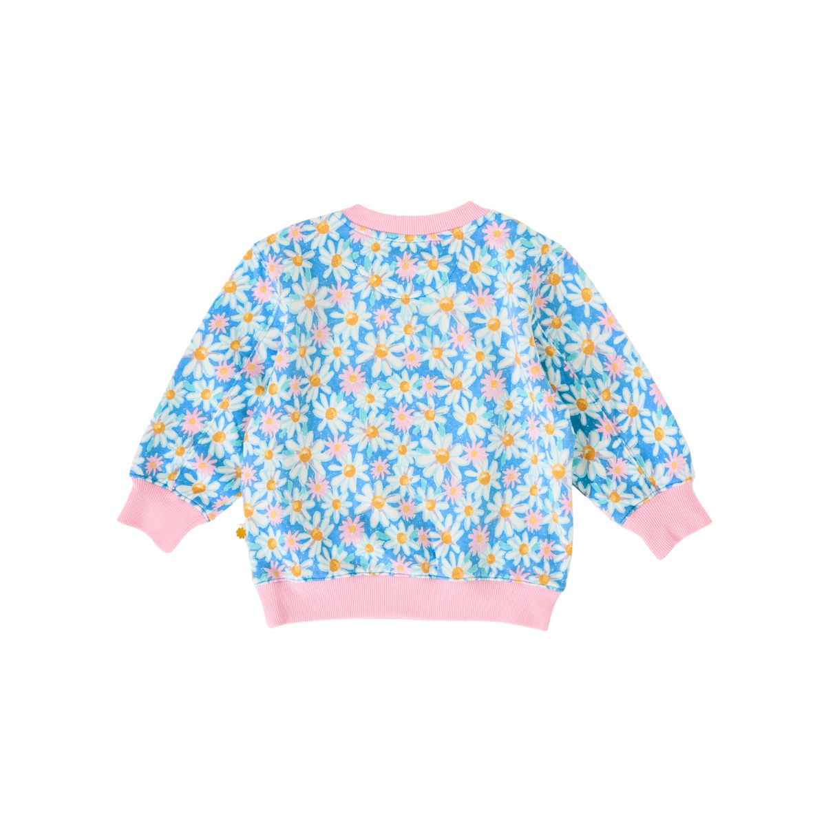Goldie + Ace Seaside Daisy Relaxed Terry Sweater