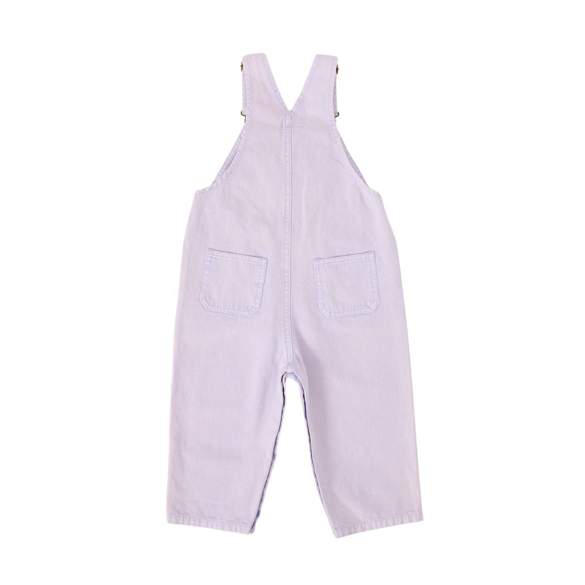 Goldie + Ace Austin Vintage Washed Denim Overalls Mauve