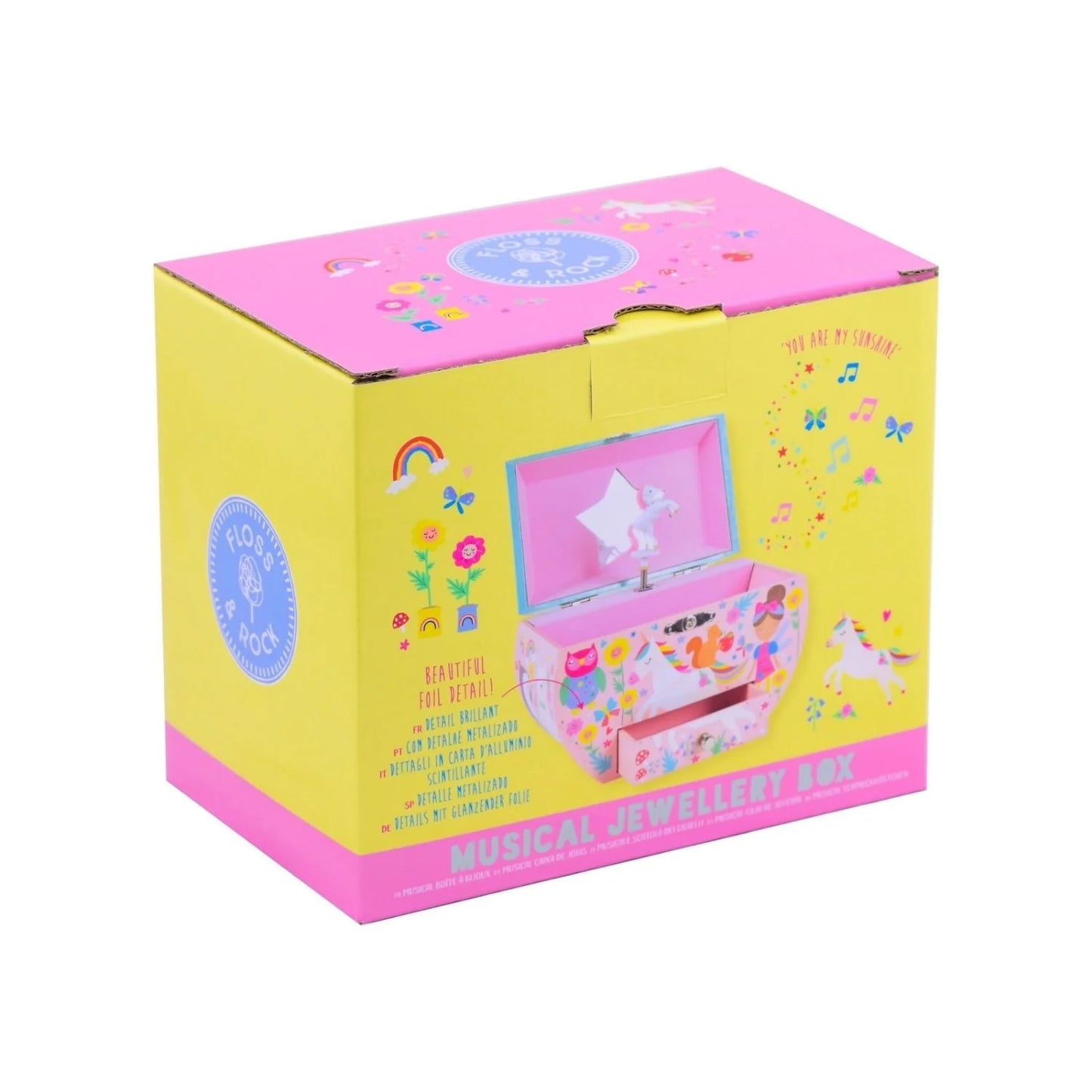 Floss & Rock Musical Jewellery Box | Rainbow Fairy