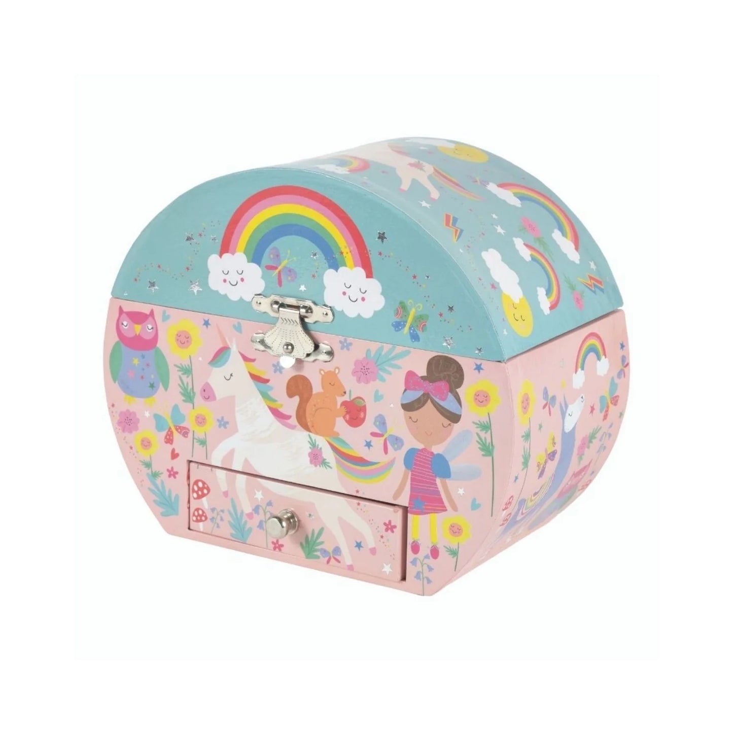 Floss & Rock Musical Jewellery Box | Rainbow Fairy