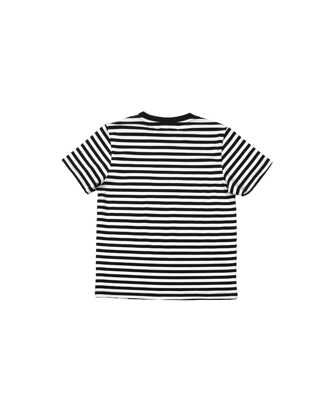 Band of Boys Black Striped Smiley Tee