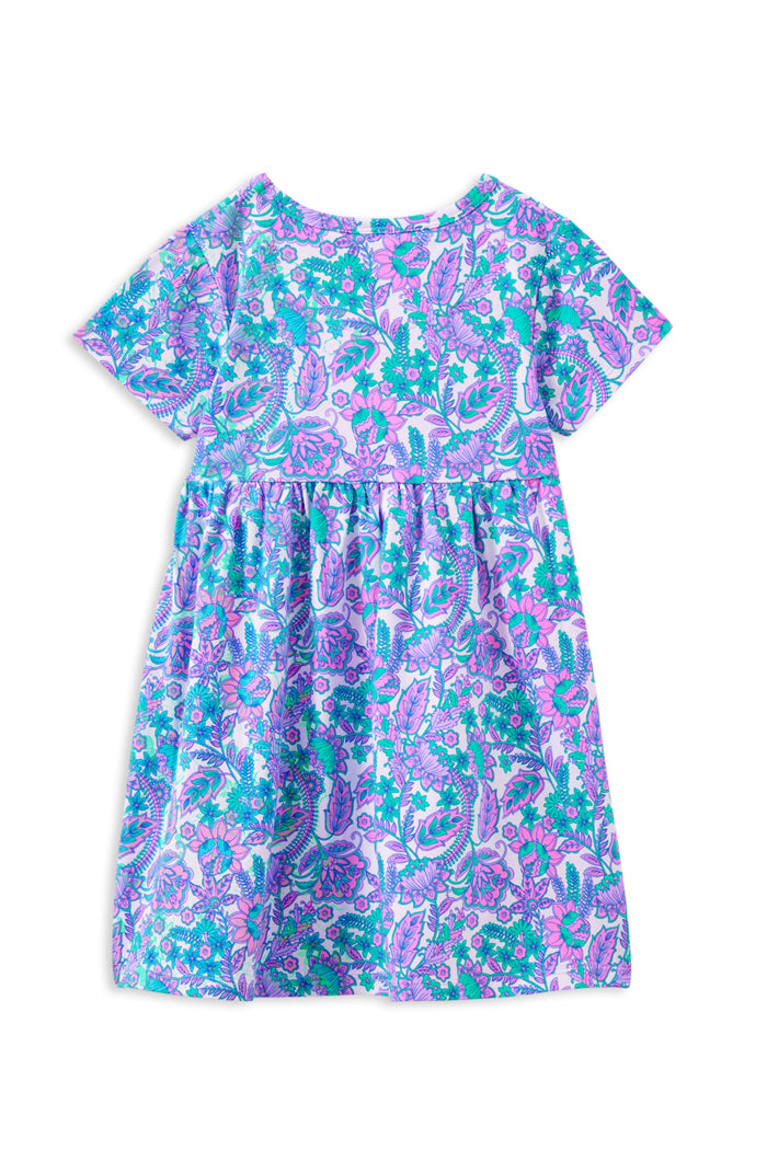 Milky Paisley Bloom Dress