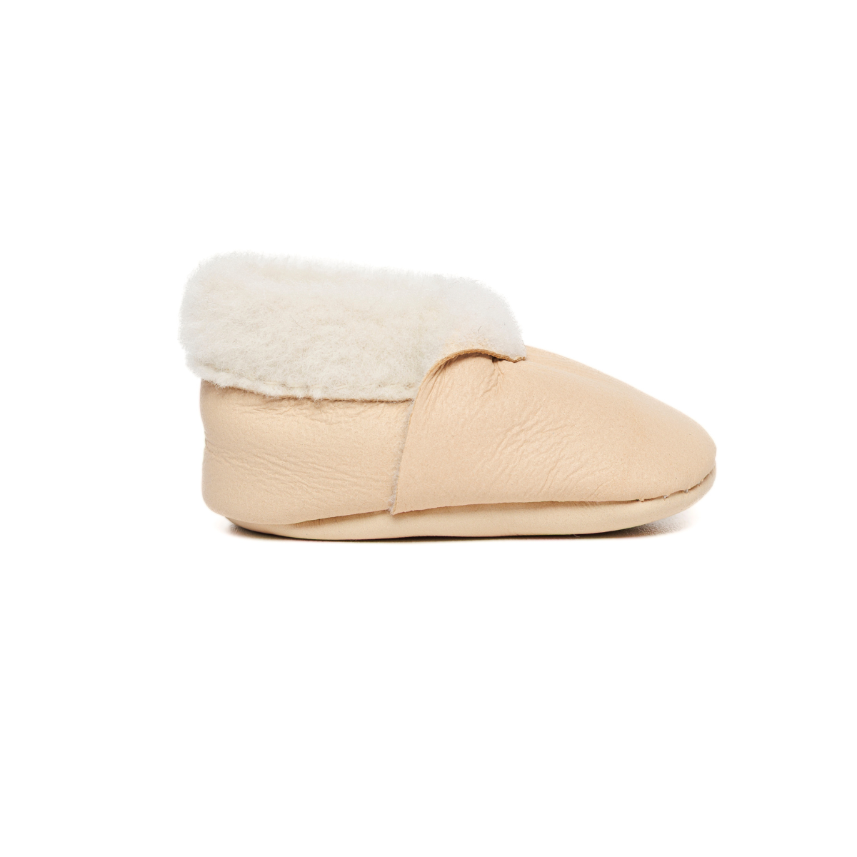 Lambskin Booties Cream