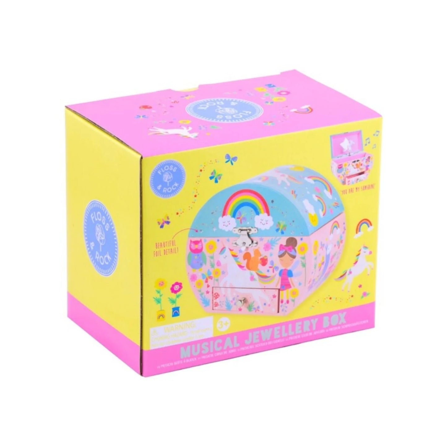 Floss & Rock Musical Jewellery Box | Rainbow Fairy