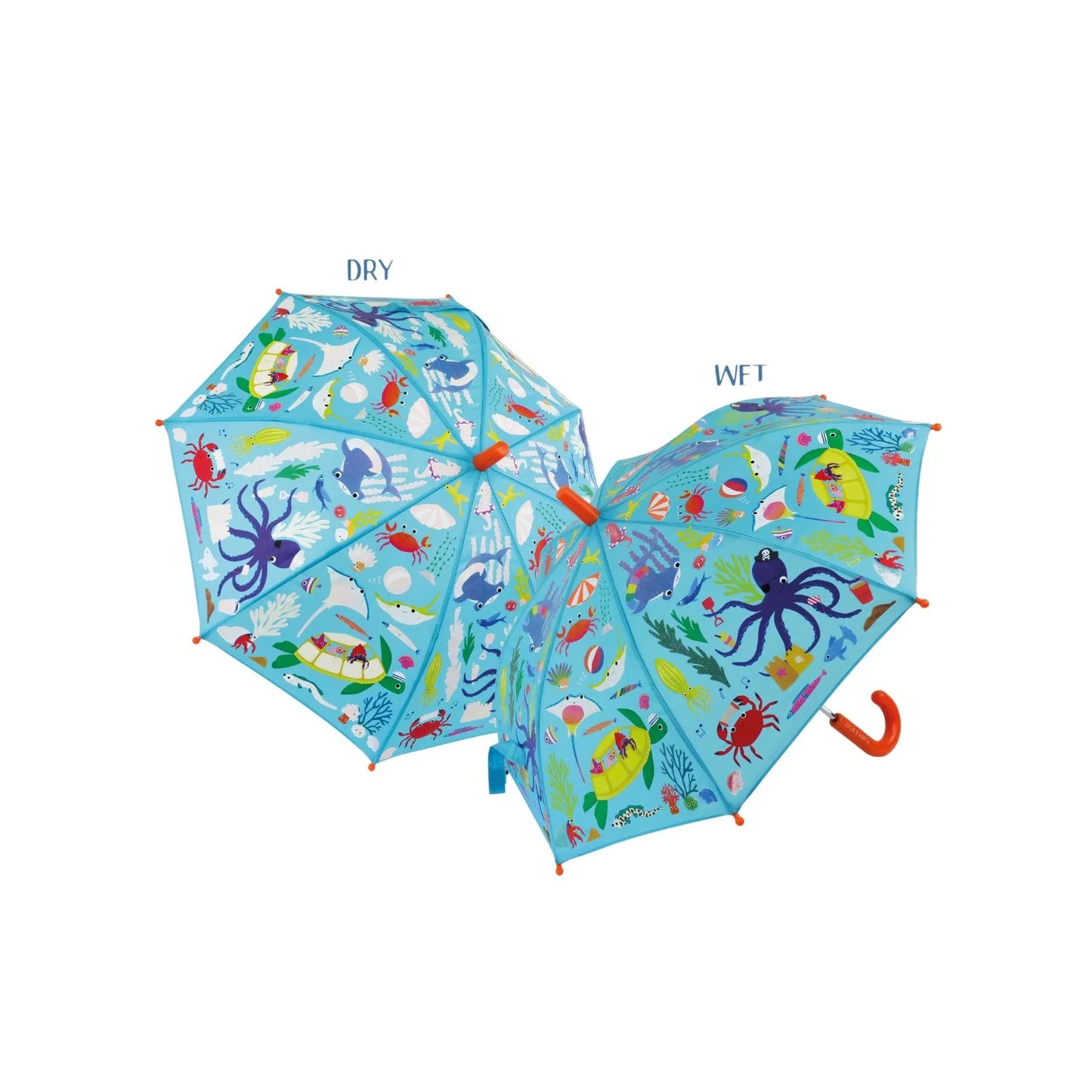 Floss & Rock Colour Changing Umbrella | Ocean