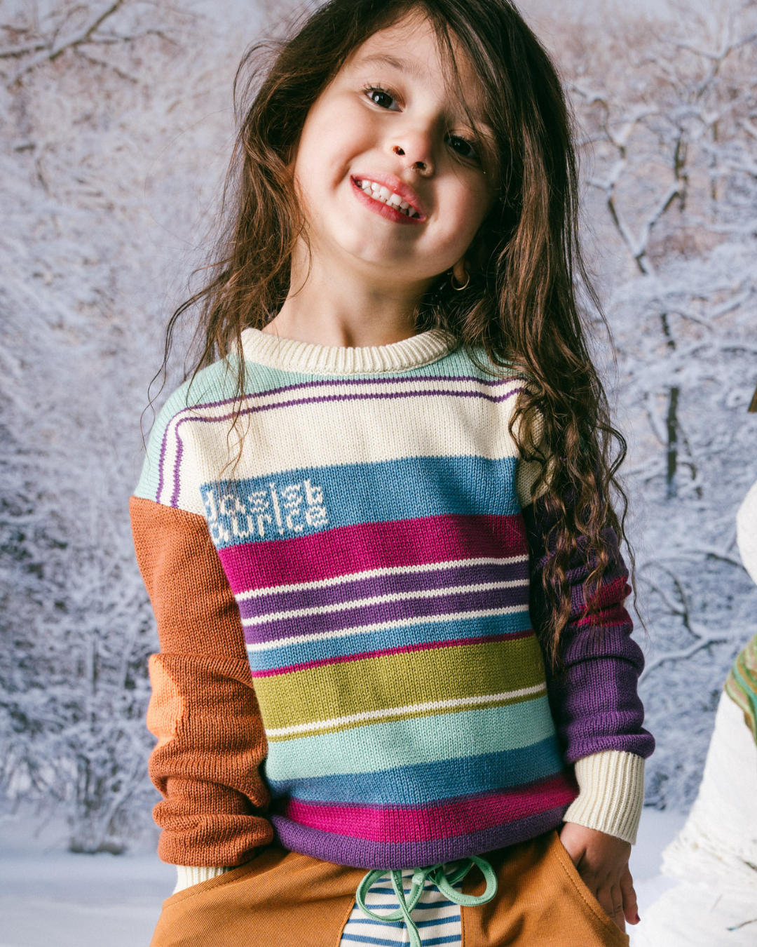 Das Ist Maurice Jersey Knit Sweater | Ski Stripes