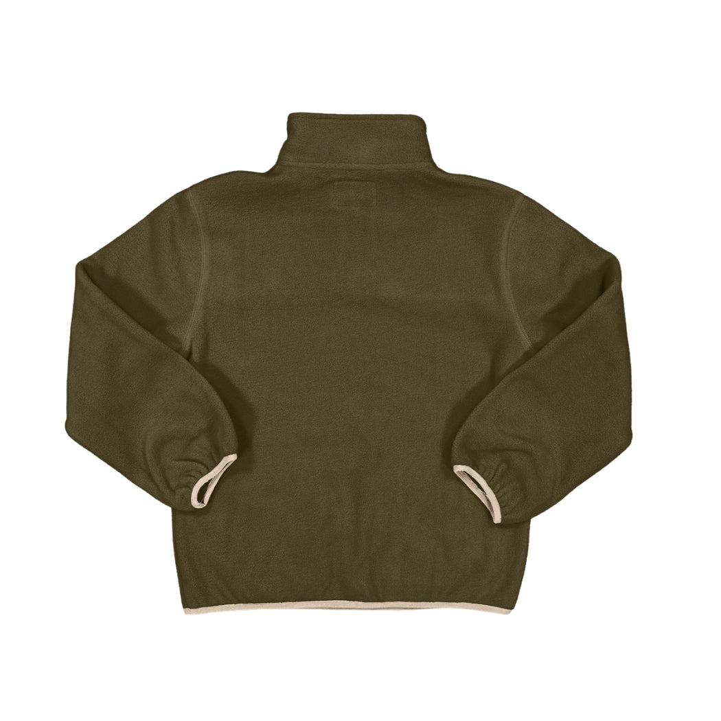 Just Another Fisherman Mini Ranger 1/4 Zip Khaki