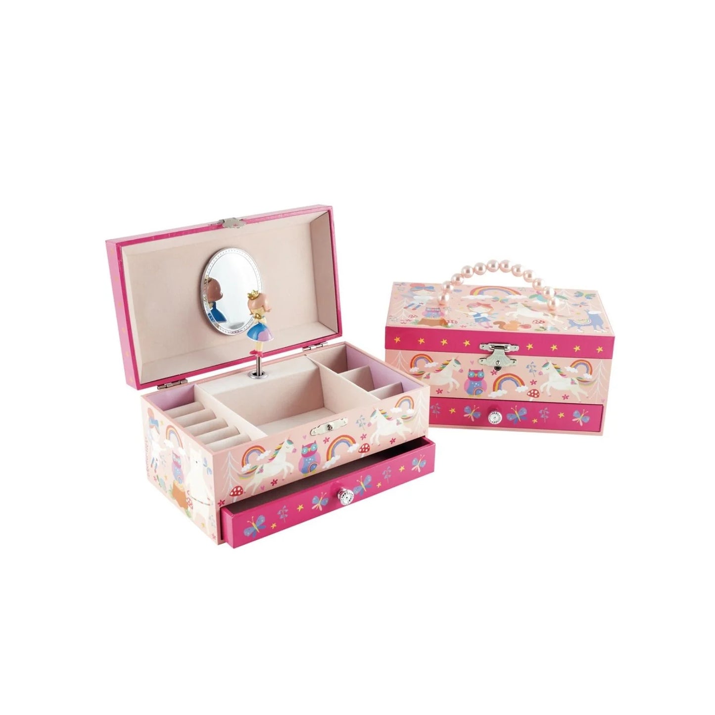 Floss & Rock Musical Jewellery Box with Drawer | Rainbow Fairy