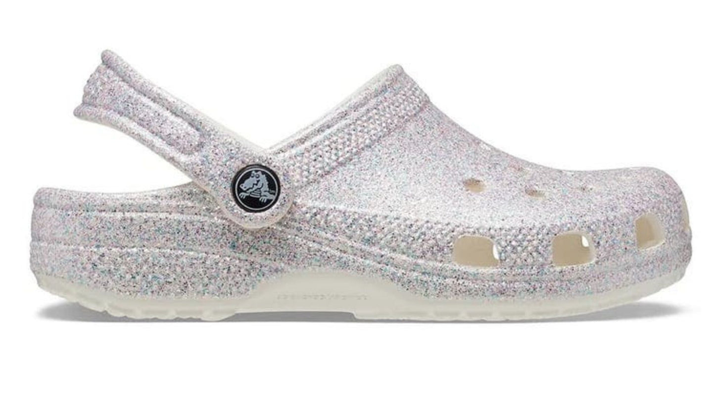 Crocs Classic Glitter Clog Kids/Youth Mystic Glitter
