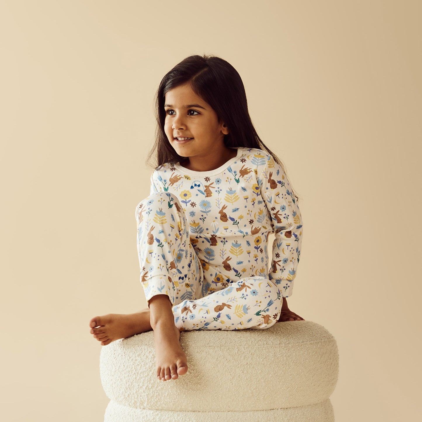 Wilson & Frenchy Organic Long Sleeved Pyjamas Daisy Mae