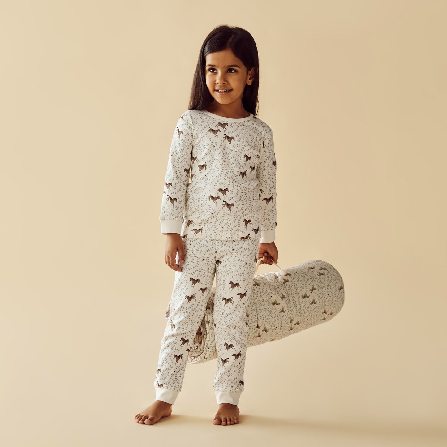 Wilson & Frenchy Organic Long Sleeved Pyjamas Trixie Horse