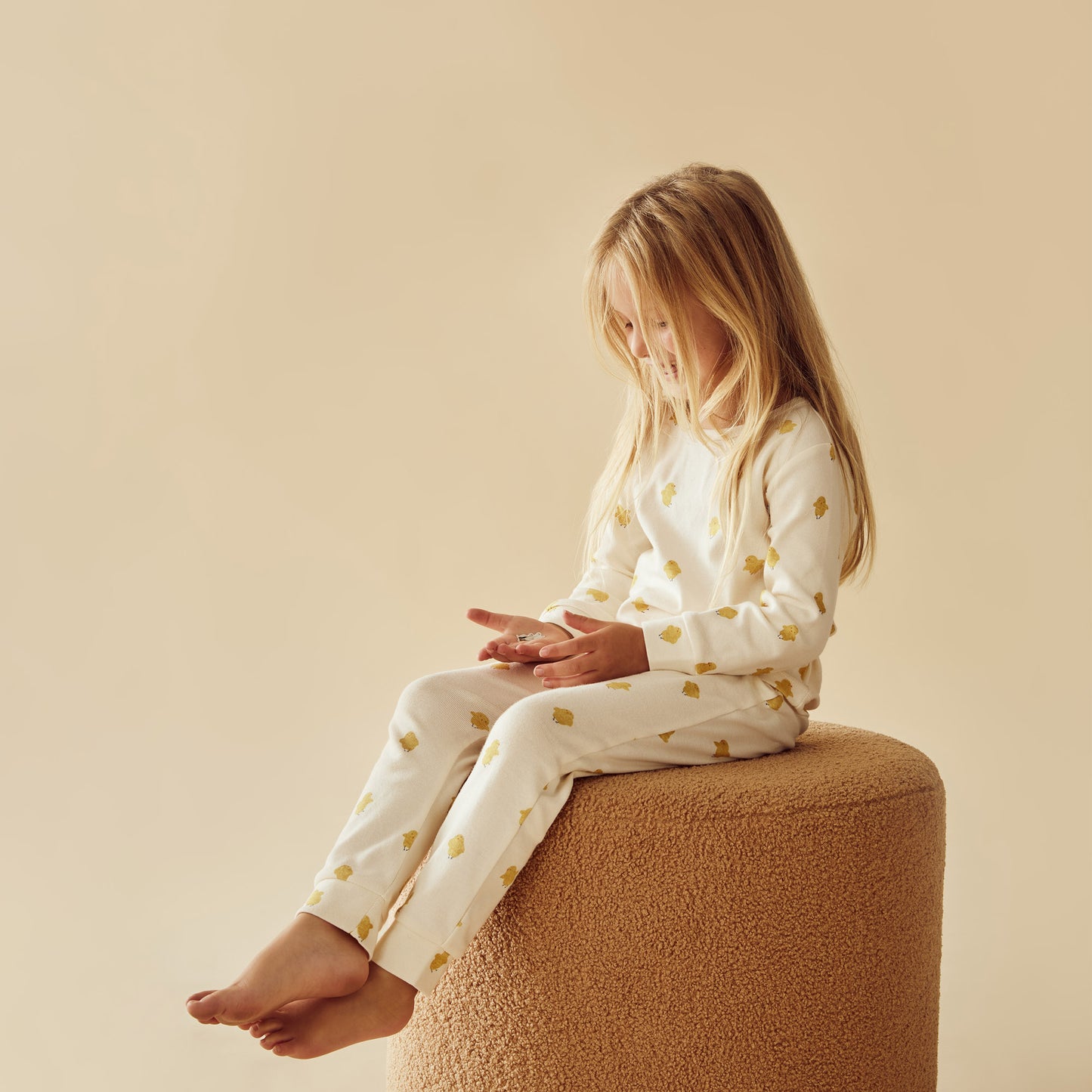 Wilson & Frenchy Organic Long Sleeved Pyjamas Little Chick