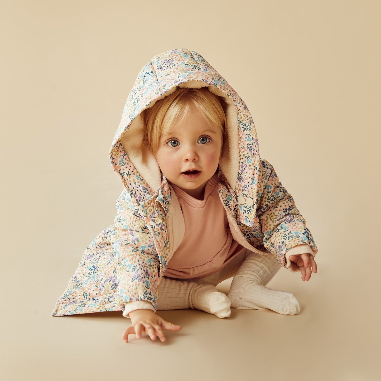 Wilson & Frenchy Puffer Jacket Tiny Bloom
