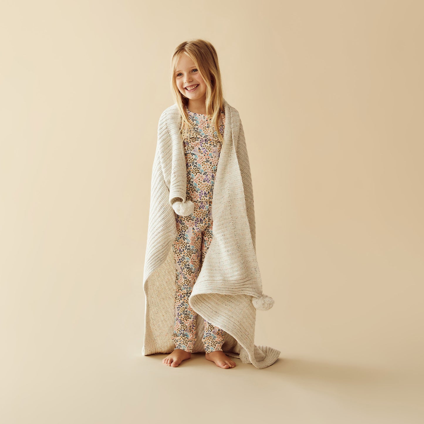 Wilson & Frenchy Organic Long Sleeved Pyjamas Tiny Bloom