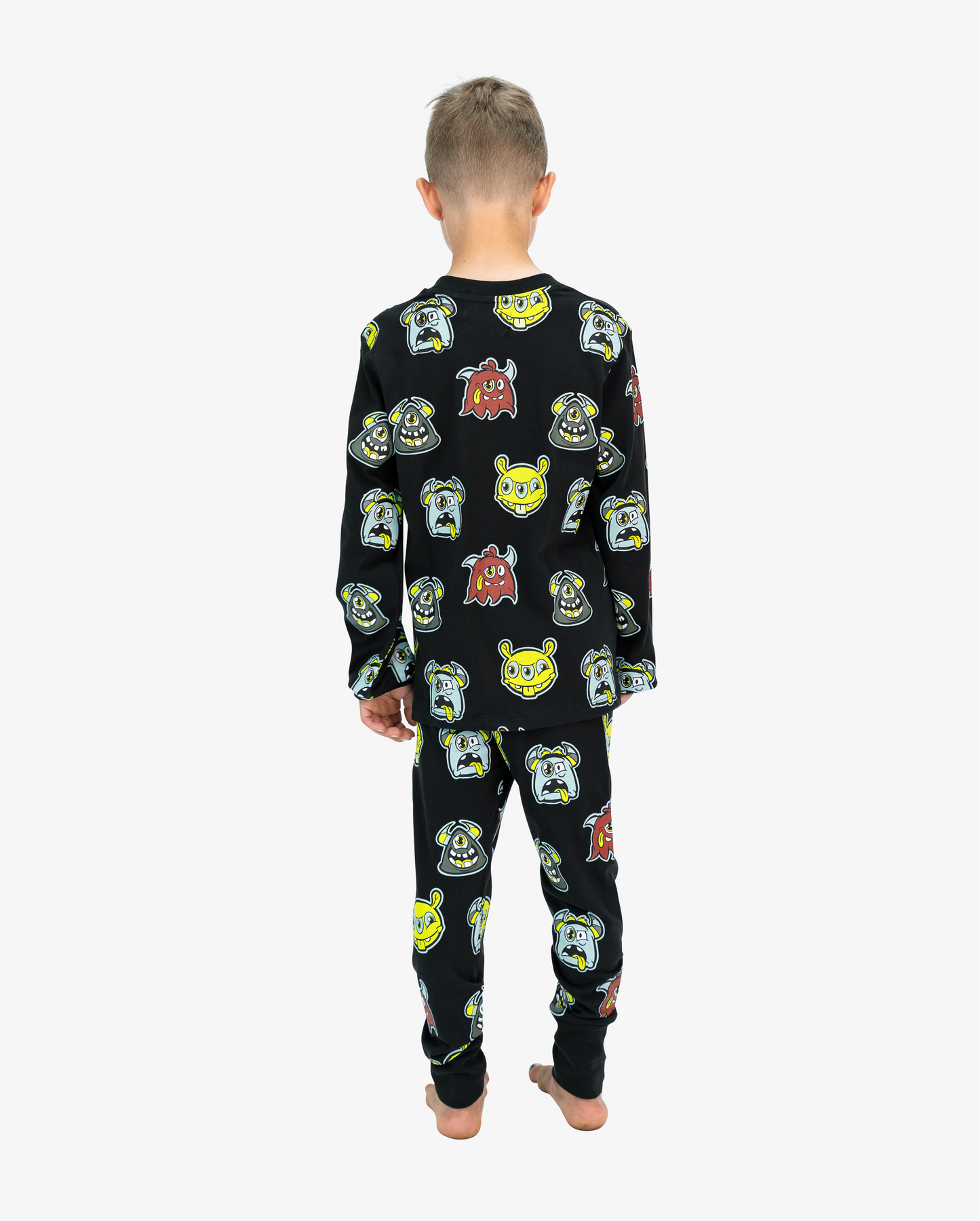 Band of Boys Black Monster Pyjamas
