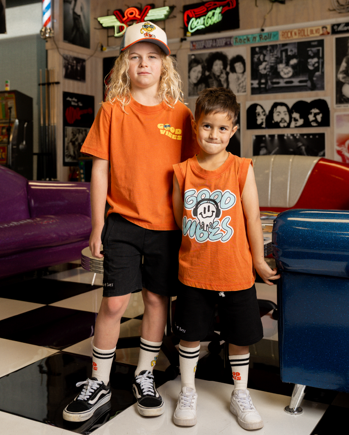 Band of Boys Black Shorts