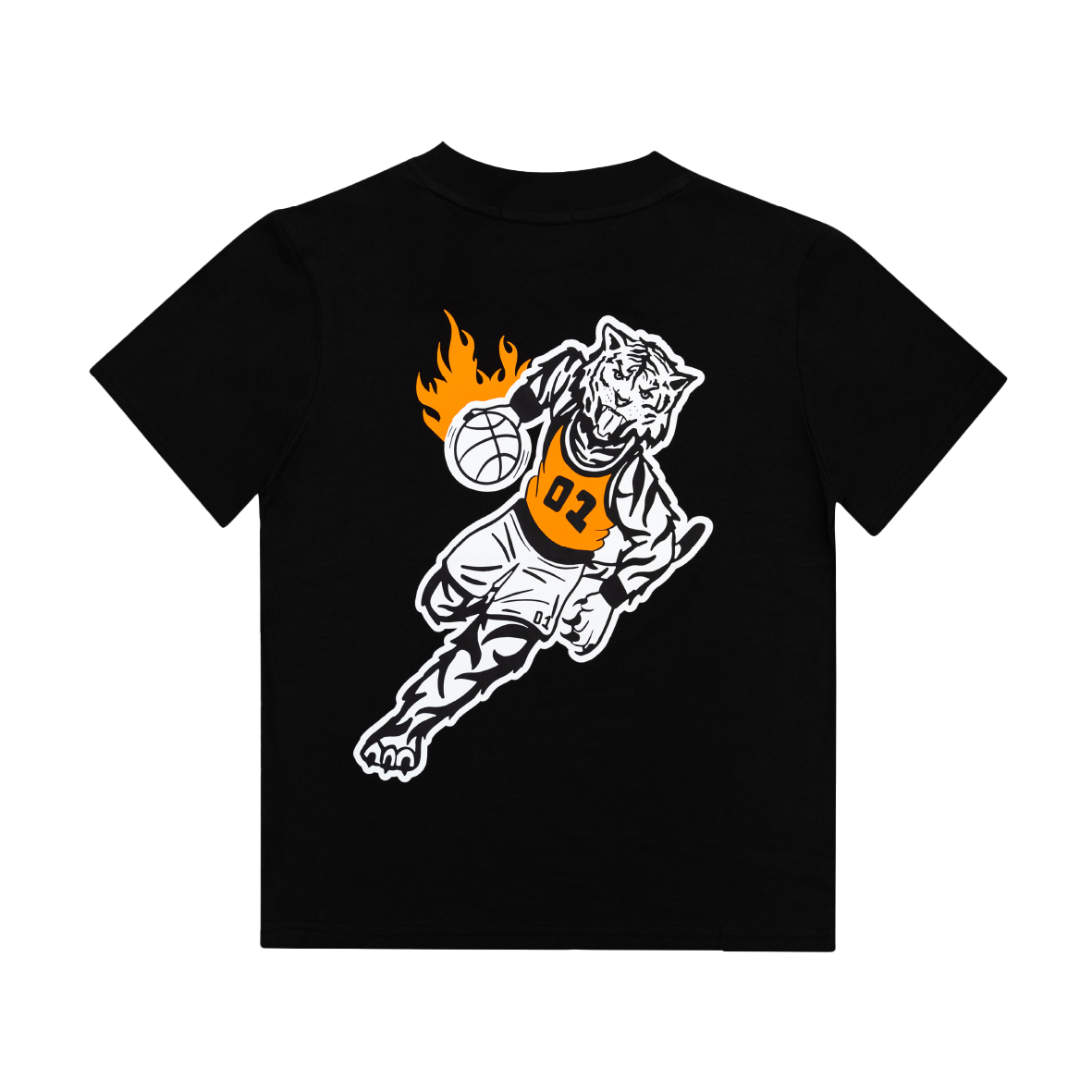 Band of Boys Black Tiger Slam Dunk Tee