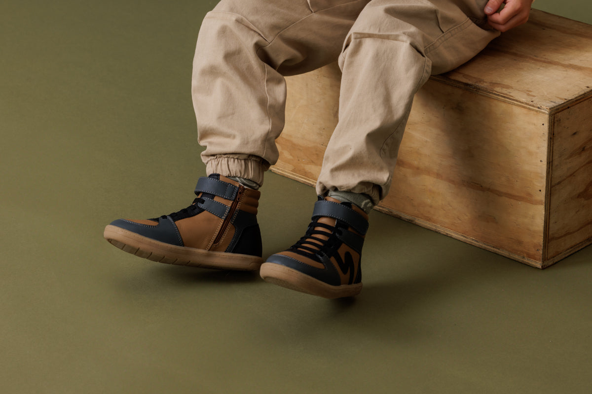 Pretty Brave Hi-TOP Tan Combo