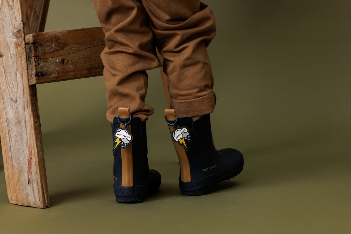 Pretty Brave Puddle Boot Indigo