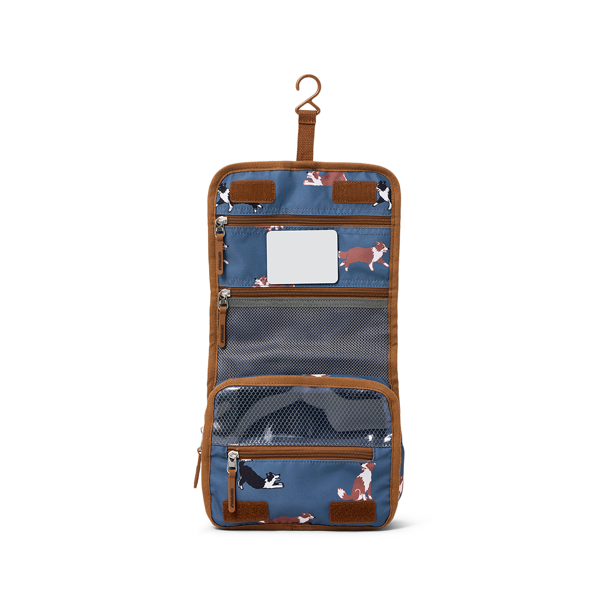 Crywolf Hanging Toiletry Bag Collies